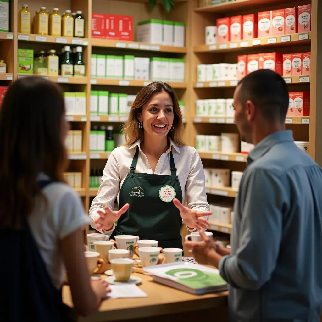 Svježe ubrano bilje za pripremu čaja u vrtu